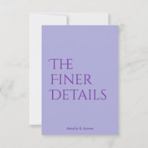 モダンミニマはっきりしたリWavy結婚のエンクロージャカード