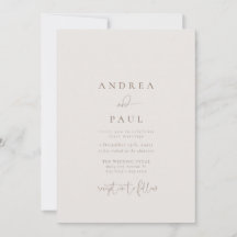 モダンミニマエレガントクラシックスの写真結婚の