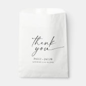 モダンミニマエレガントリスト白結婚黒 フェイバーバッグ (正面)