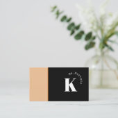 モダンミニマエレガントリスト 名刺 (スタンド正面)