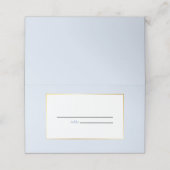 モダンミニマシンプル🤵エレガント結婚 プレイスカード (外部開封)