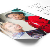 モダンミニマシンプルル写真結婚の日救付 フォトプリント            (角)