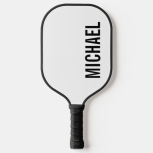 モダンミニマパーソナライズされたリスト名 ピックルボールラケット
