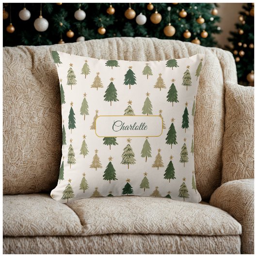 モダンミニマパーソナライズされたリスト クッション