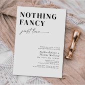 モダンミニマファンシーリストは愛の結婚み 招待状