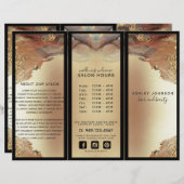 モダンミニマフェイクリスト金箔 (正面/裏面)