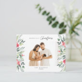 モダンミニマメリーリスト ポストカード (スタンド正面)