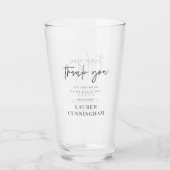 モダンミニマリスト・シック・サンキュー タンブラーグラス (正面)