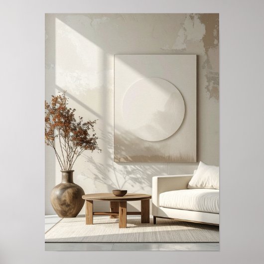 モダンミニマリスト ポスター (正面)