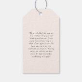 モダンミニマルありがとうご結婚ざ ギフトタグ (裏面)