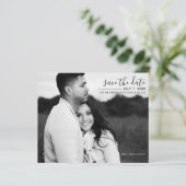 モダンミニマルお洒落写真写真の保存日付 (スタンド正面)