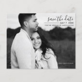 モダンミニマルお洒落写真写真の保存日付 (正面)