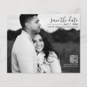 モダンミニマルお洒落写真写真の保存日付 (正面)