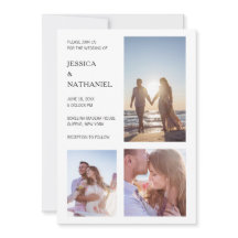 モダンミニマルなブラック＆ホワイトの写真 ウェディング