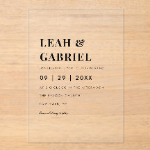 モダンミニマルはっきりしたPhoto Monogram結婚's