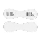 モダンミニマルイニシャルと名前ロゴ 野球ボール (パネル)