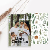 モダンミニマルエレガントはっきりしたタイポグラフィ シーズンカード