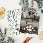 モダンミニマルエレガントはっきりしたタイポグラフィ シーズンカード