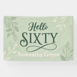 モダンミニマルエレガントタイポグラフィ 横断幕