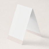 モダンミニマルエレガントナリストプロフェッショナル 名刺 (裏面)