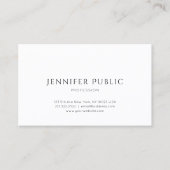 モダンミニマルエレガントプロフェッショナル平野 名刺 (正面)