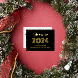 モダンミニマルエレガント応援 箔シーズンポストカード