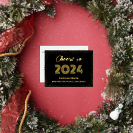 モダンミニマルエレガント応援 箔シーズンポストカード