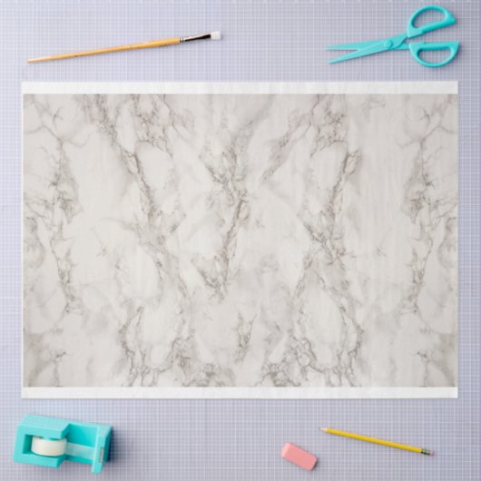 モダンミニマルエレガント灰色の大理石のテクスチャ 薄葉紙 (クラフト)