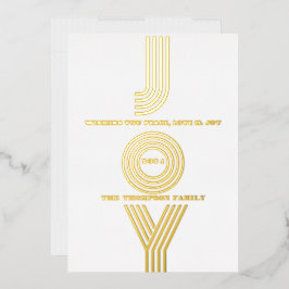 モダンミニマルエレガント 箔シーズンカード