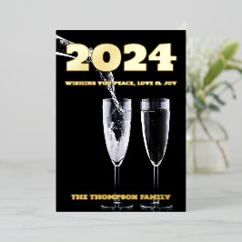 モダンミニマルエレガント 箔シーズンカード