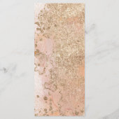 モダンミニマルオイスターパールビーチ結婚式 メニュー (裏面)