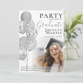 モダンミニマルオーバーレイ卒業 招待状 (スタンド正面)