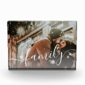 モダンミニマルカスタムエレガント写真 フォトブロック (正面)