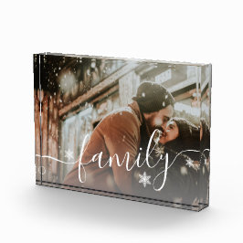 モダンミニマルカスタムエレガント写真 フォトブロック