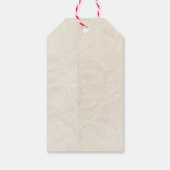 モダンミニマルカスタムラベル ギフトタグ (裏面)