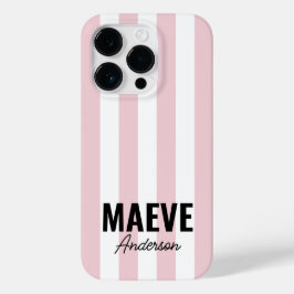 モダンミニマルガーリータイポグラフィストライプク Case-Mate iPhone 14 PROケース