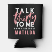 モダンミニマルガーリータイポグラフィ30位 缶クーラー (正面)