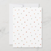 モダンミニマルクリスマスパーティー 招待状 (裏面)