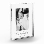 モダンミニマルコンテンポラリー写真エレガント家族 フォトブロック (左)