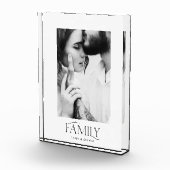 モダンミニマルコンテンポラリー写真エレガント家族 フォトブロック (右)