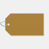 モダンミニマルコンテンポラリー金ゴールド ギフトタグ (裏面横)