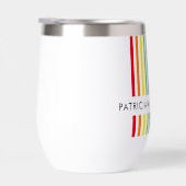 モダンミニマルシンプルカラフルレインボープライド (右面)