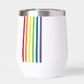 モダンミニマルシンプルカラフルレインボープライド (背面)