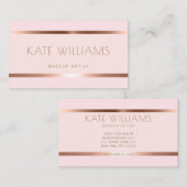 モダンミニマルシンプルプロフェッショナル発光p 名刺 (正面/裏面)