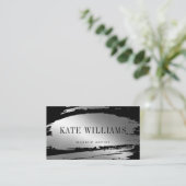 モダンミニマルシンプルプロフェッショナル 名刺 (スタンド正面)