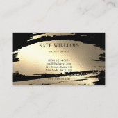 モダンミニマルシンプルプロフェッショナル 名刺 (裏面)