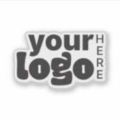 モダンミニマルシンプルロゴ シール (正面)