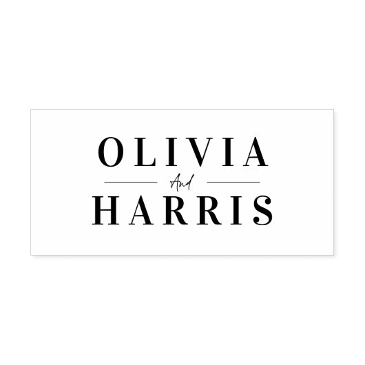 モダンミニマルシンプル対パーソナライズされた対 セルフインキングスタンプ (デザイン)