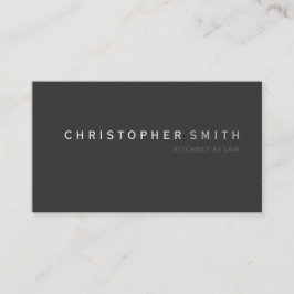 モダンミニマルシンプル普通名刺 名刺