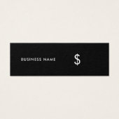 モダンミニマルシンプルSNS価格ラベル (正面)